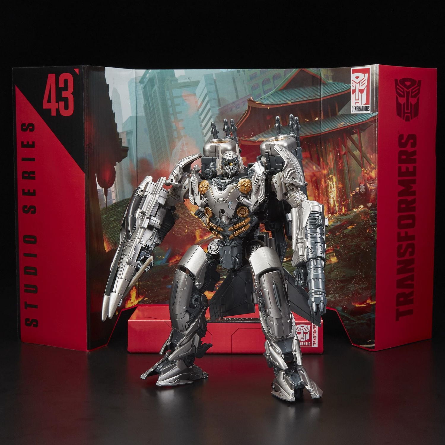 Transformers Studio Series 43 Voyager Class Transformers: Age of Extinction movie KSI Boss Action Figure