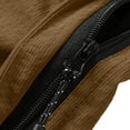 thumbnail image 6 of Mens Workout Shorts Big and Tall Relaxed Fit Knee Length Drawstring Beach Shorts Camping Hiking Athletic Work Shorts with Zipper Pockets, 6 of 10