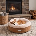 thumbnail image 6 of Pet Villa Cat Dog Bed Removable Cover Winter Warm Cozy Plush Nest for Cats Small Dogs Indoor Rest Sleeping Two Purpose Pet Supplies(L), 6 of 7