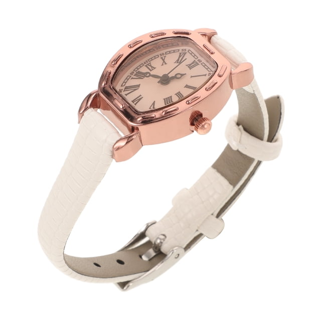 Reloj de cuarzo para mujer, reloj de pulsera de moda con correa, reloj retro para mujer