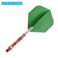 thumbnail image 4 of Uxcell Dart Flights, 9 Pack PET Darts Accessories Replacement Parts Green, 4 of 5
