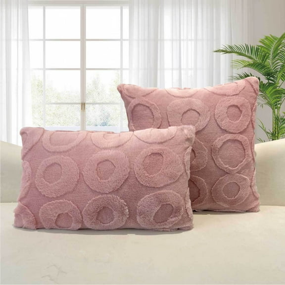 XmhyTop Decorative Pillow, 1 Pcs pink Pillow for Couch 45*45CM PP Cotton Filling - Cute Decorative Pillows for Sofa, Living Room & Bedroom