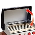 thumbnail image 4 of Set de cocina Pretend Playset Hape Wooden Gourmet Grill para niños, 4 of 8