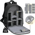 thumbnail image 4 of TARION Camera Bag Professional Camera Backpack Camera Case with Laptop Compartment Waterproof Rain Cover for Women Men, 4 of 5