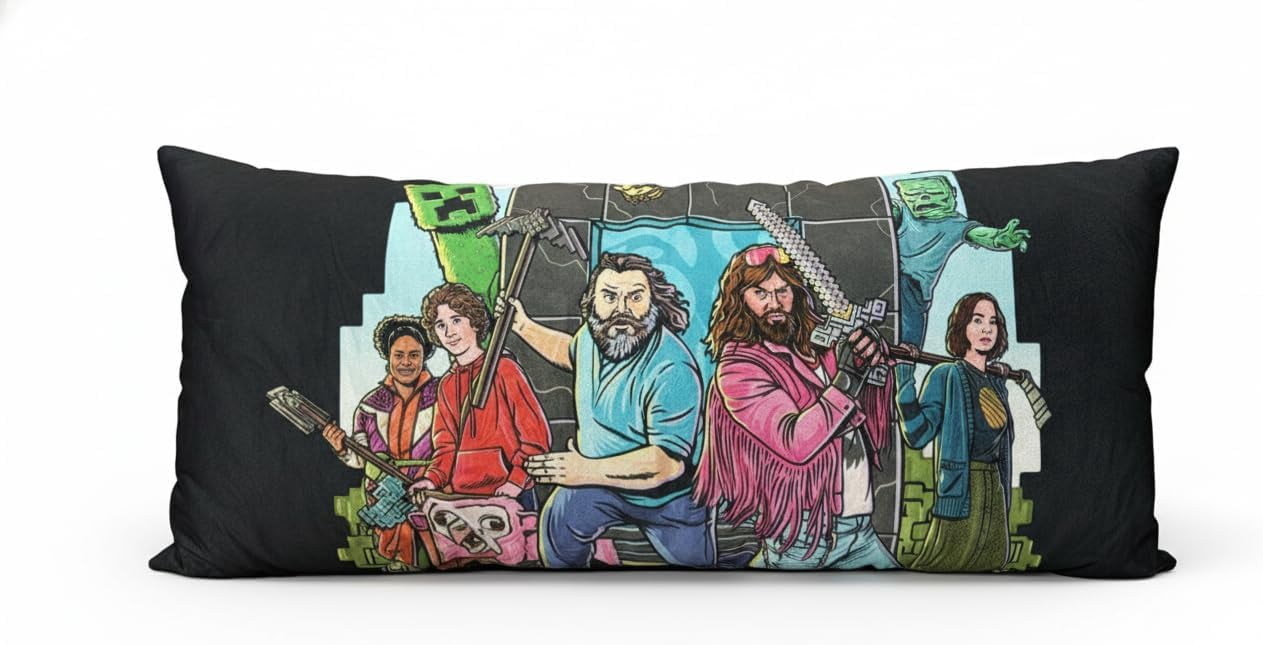 INTONE™ Pillow Minecraft: Decorative Cushion - TNT - Red, 14.96