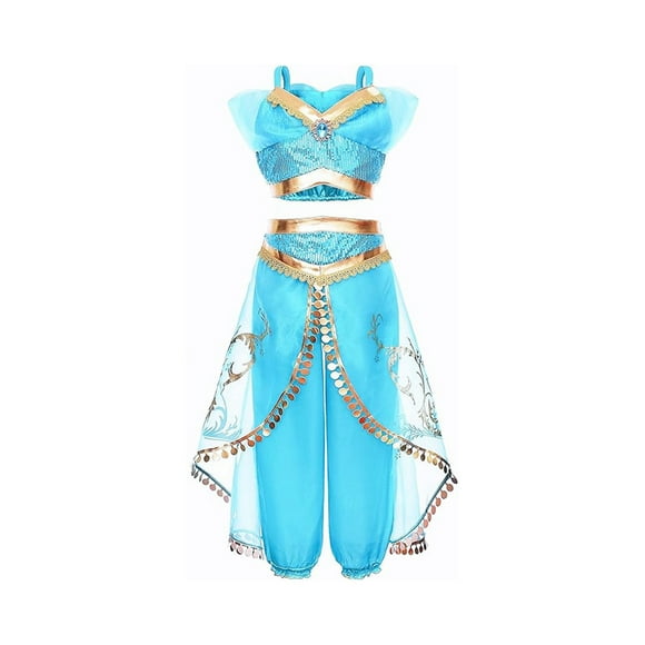 Disfraz de princesa para niña, vestido brillante, disfraz de Navidad para niña