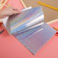 thumbnail image 4 of Raindrops 1 Set Craft Cardstock Sheets Holographic Paper For Classroom Decorations Multi Paperboard, 4 of 7