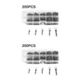 thumbnail image 2 of relayinert High-Performance Coarse Sea Carp Fishing Tackle with Small Hook Line Link Connector Swivels 200 pcs 2Set, 2 of 6