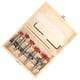 thumbnail image 4 of Abridor De Agujeros Para Carpintería, Cortador De Agujeros Para Bisagras, Nitidez Práctica Y Práctica, Duradero, 5 Piezas De Acero De aleación Para Cerraduras De Puertas De, 4 of 8