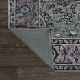 thumbnail image 6 of JONATHAN Y WASHABLE 2 x 8 Runner Rug, Victoria Ornate Persian All-Over - Purple/Gray, WSH106B-28, 6 of 9