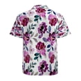 thumbnail image 3 of High Quality Hawaiian Shirts for Men Short Sleeve Aloha Beach Shirt Floral Summer Casual Button Down Shirts Blouses RIG3XT, 3 of 7