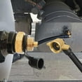 thumbnail image 2 of Black Truck Air Hose Connector for Connecting Air Tank Release Valve, 2 of 6