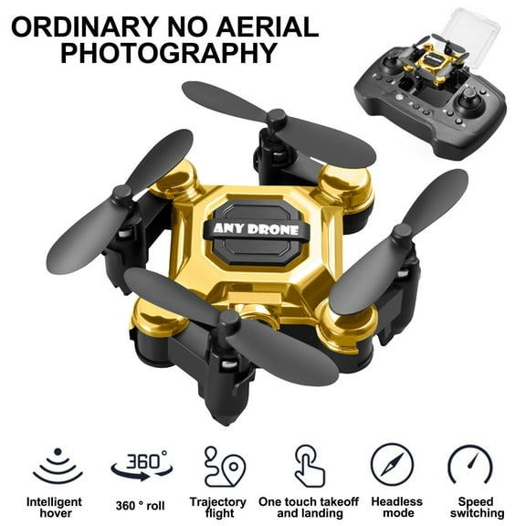 Pyaiiner Mini Drone 2.4G Wifi FPV Drone for Beginners Foldable Quadcopter Flip Drone for Kids with Take Off & Landing Altitude Hold APP Control