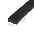 thumbnail image 3 of Unique Bargains Solid Rectangle Rubber Seal Strip 5mm Wide 3mm Thick 1 Meter Long Black, 15mm x 5mm x 5m, 3 of 5
