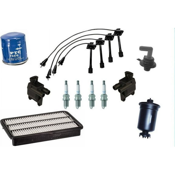 Ignition Wires Spark Plugs Coils Air Oil Gas Filters for Toyota Camry 2.2 97-01