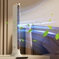 thumbnail image 5 of Fwttom Tower Fan - Quiet Bladeless Standing Fan, Personal Desk Fan That Blow Cold Air, Fan for Bedroom Office Kitchen, 15.2", 5 of 8