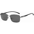 thumbnail image 1 of Men's Polarized Sunglasses Driving Small Frame Outdoor Sun Shading Sunglasses (Color : A, Size : Medium), 1 of 4