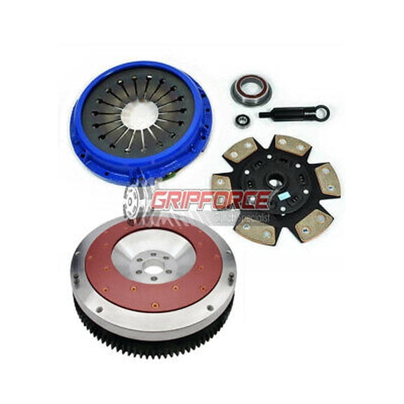 FX HD STAGE 3 CLUTCH KIT+HD ALUMINUM FLYWHEEL FITS 87-92 TOYOTA SUPRA 3.0T 7MGTE