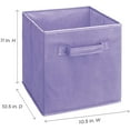 thumbnail image 2 of ClosetMaid 3878 Cubeicals Fabric Drawer, Light Purple, 2-Pack, 2 of 4