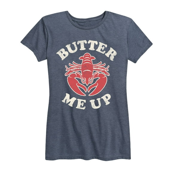 Instant Message - Butter Me Up Lobster - Women's Short Sleeve T-Shirt