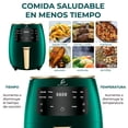 thumbnail image 3 of Freidora de aire multifunción para alimentos 4.5 L Color Verde, 3 of 10