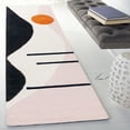 thumbnail image 2 of SAFAVIEH Rodeo Drive Corine Abstract Runner Rug, Blush/Black, 2'3" x 8', 2 of 8
