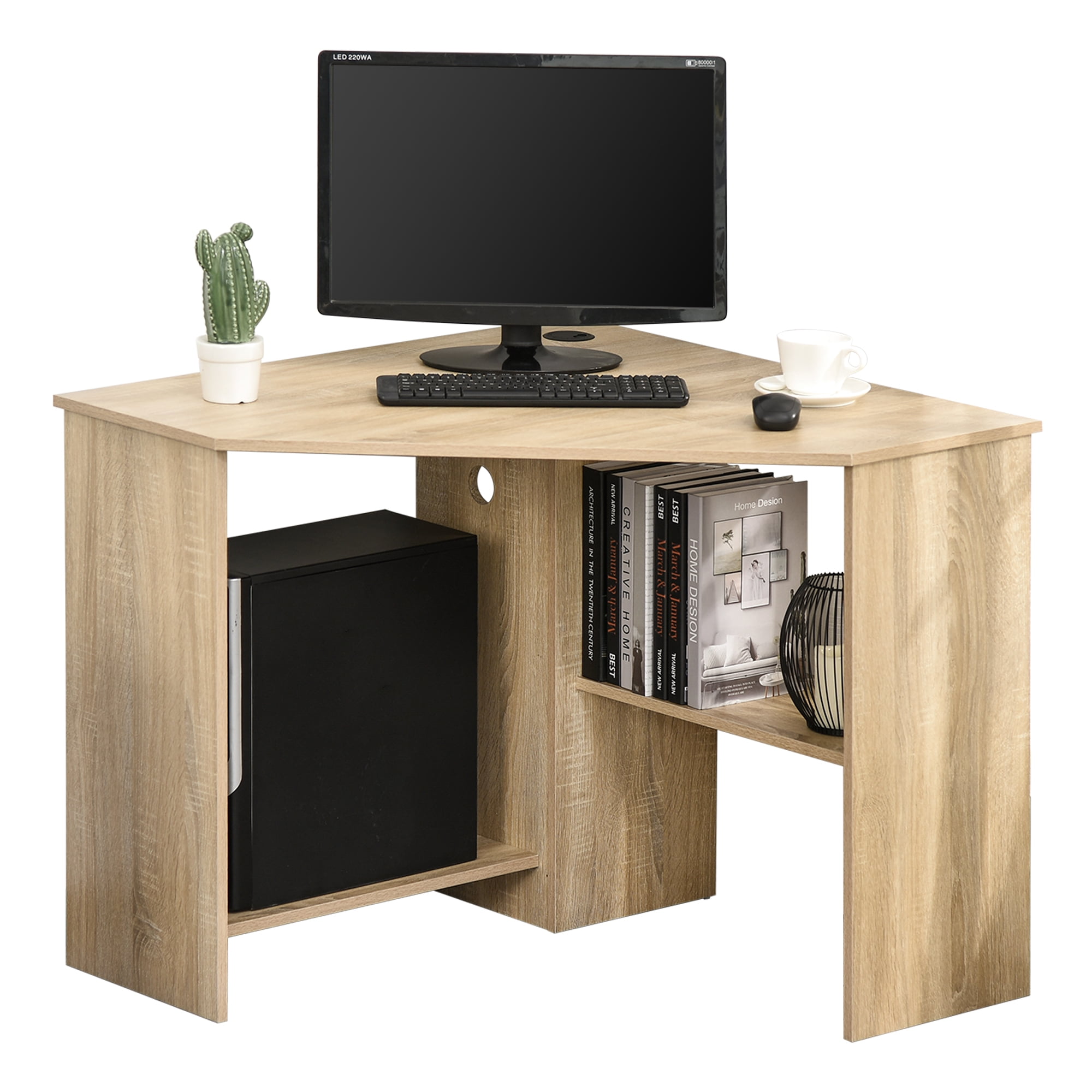 MultiTier Corner Computer Desk Writing Table for Home & Office