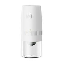 Kafsov Coffee Grinder Electric, Adjustable Coffee Grinder, Rechargeable,,, Portable Grinder For Kitchen, Mode White