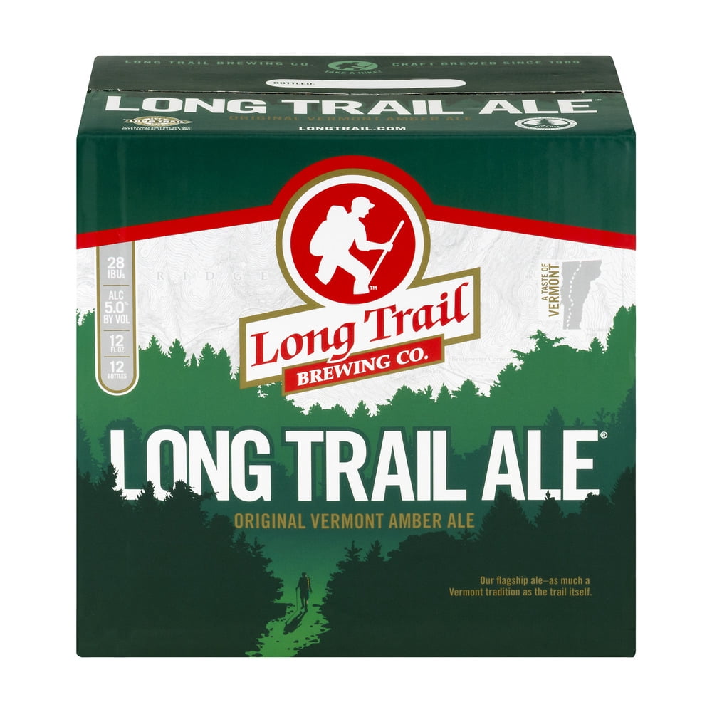 Long Trail Brewing Co, Vermont Craft Amber Ale Beer, 12 Pack, Bottles