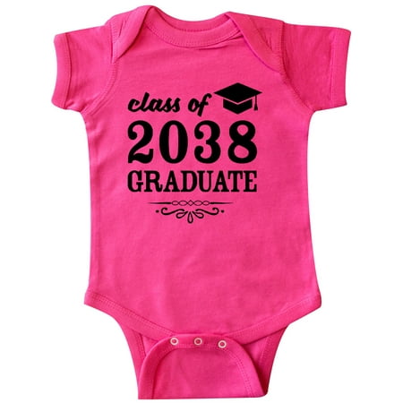 

Inktastic Class of 2038 Graduate with Graduation Cap Gift Baby Boy or Baby Girl Bodysuit
