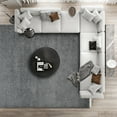 thumbnail image 3 of Anthracite Solid Color Area Rugs for Living Room Washable Rugs Boho Moroccan Area Rug Soft Neutral Geometric Bohemian Carpet Distressed Indoor Rug for Bedroom Dining Room Office Foldable Nonslip Rug, 3 of 9