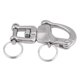 thumbnail image 4 of 316 Stainless Steel Jaw Swivel Snap Shackle for Sailboat Spinnaker Halyard 01#, 4 of 5