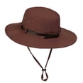 thumbnail image 5 of Yaoyar Unisex Sun Hat Wide Brim Bucket Hats for Fishing Hiking Gardening Adjustable Boonie Hat Outdoor Safari Hats, 5 of 8