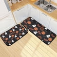 thumbnail image 7 of Funny Halloween Print Kitchen Rug Mats 2PCS Non Slip 47" x 20" + 28" x 20" Kitchen Carpet Floor Mat Hallway Rugs Anti Fatigue Doormat Home Decor, 7 of 7