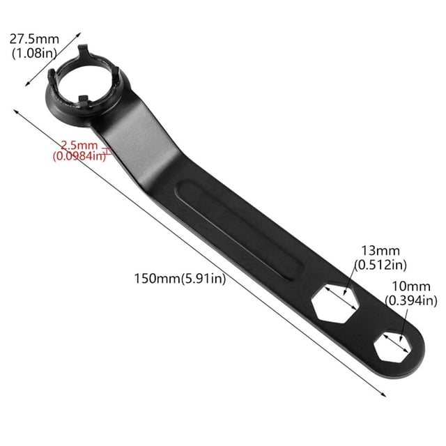 JJKBVCLO High Steel Four Pronged Thicken Angles Grinder Suitable For Secure Grips Nut Removal Clamping Disassembly
