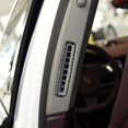 thumbnail image 4 of For - 2010-2016 ABS Carbon Fiber Red B Pillar Vent Air Outlet Frame Decor Car Decorative Cover, 4 of 10