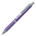 thumbnail image 3 of EnerGel Alloy RT Retractable Gel Pen Medium 0.7mm, Violet Ink, Violet Barrel, 3 of 5