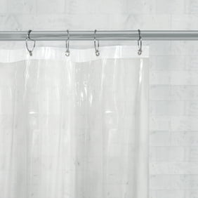 Super Clear Extra Heavy Duty 10 Gauge Vinyl Shower Curtain Liner