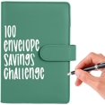 thumbnail image 3 of XINQIHANG 100 Envelope Savings Challenge Binder, Easy and Fun Way to Save $5,050, Budget Binder Savings Challenge Book, Savings Book with Cash Envelopes, for Budgeting Planner & Saving Money, 3 of 7