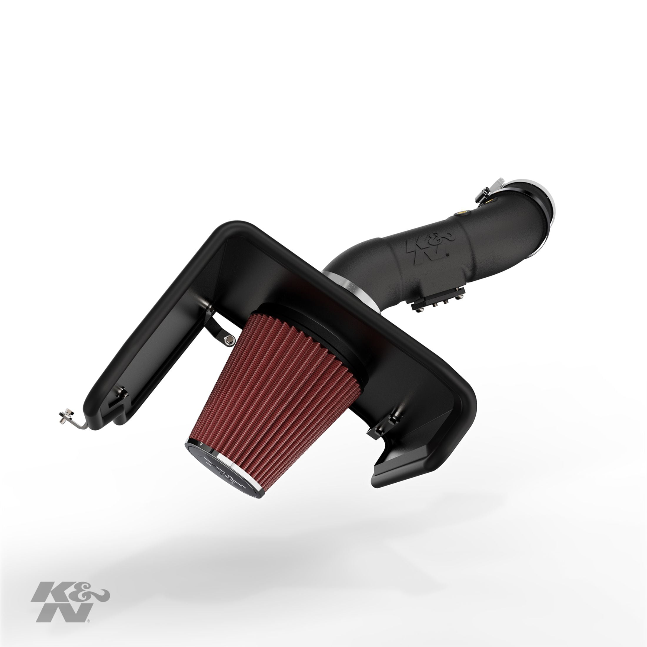 K&N 63-9036 Performance Air Intake System with Black Air Filter Wrap
