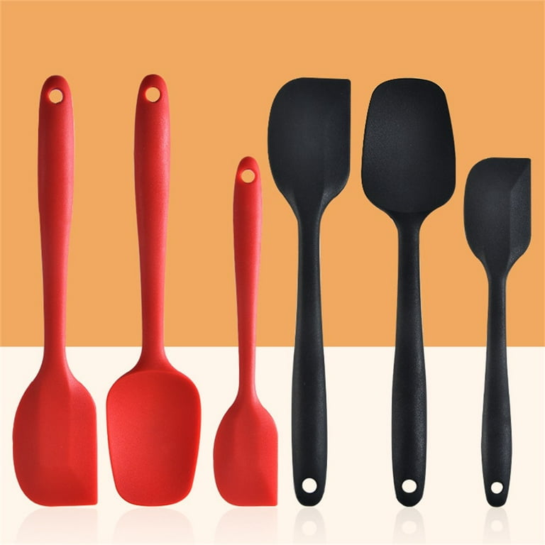 Silicone Kitchenware Set Scraper 5-piece Baking Tool Set Cooker Spatula Cooking  Spoon Shovel Baking Props