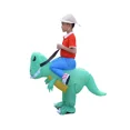 thumbnail image 3 of Camuflaje inflable de dinosaurio T Rex, mascota interesante, cosplay para adultos, hombre, mujer, niño, dibujos animados de dinosaurio, 3 of 4