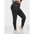 thumbnail image 2 of Pantalones Talla Extra Cordones Laterales con Cremallera Rosegal  Pantalones de talla grande, 2 of 5