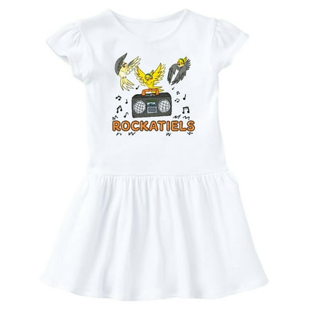 

Inktastic Rockatiels Gift Baby Girl Dress