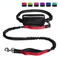 thumbnail image 4 of Correa para perro manos libres con bolsa con cremallera; Asas acolchadas dobles y elástico duradero para caminar; Trotar y hacer correr a tu perro, 4 of 8