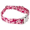 thumbnail image 4 of Country Brook Petz® Pink Sharks Martingale Dog Collar with Premium Buckle, Medium, 4 of 5