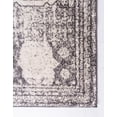 thumbnail image 3 of Unique Loom Bromley Collection Area Rug - Wells (2' x 6' 9" Runner Ivory/Gray), 3 of 6