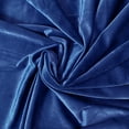 thumbnail image 5 of Your Chair Covers - 52 X 63 Inch Velvet Curtains with Grommets Navy Blue - 2 Panels, 5 of 6