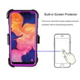 thumbnail image 2 of for Samsung A10e Case,Built-in Screen Protector Heavy Duty Full-Body Rugged Holster Armor Case [Belt Clip][Kickstand] for Samsung Galaxy A10E 5.8 Inches(Purple), 2 of 8