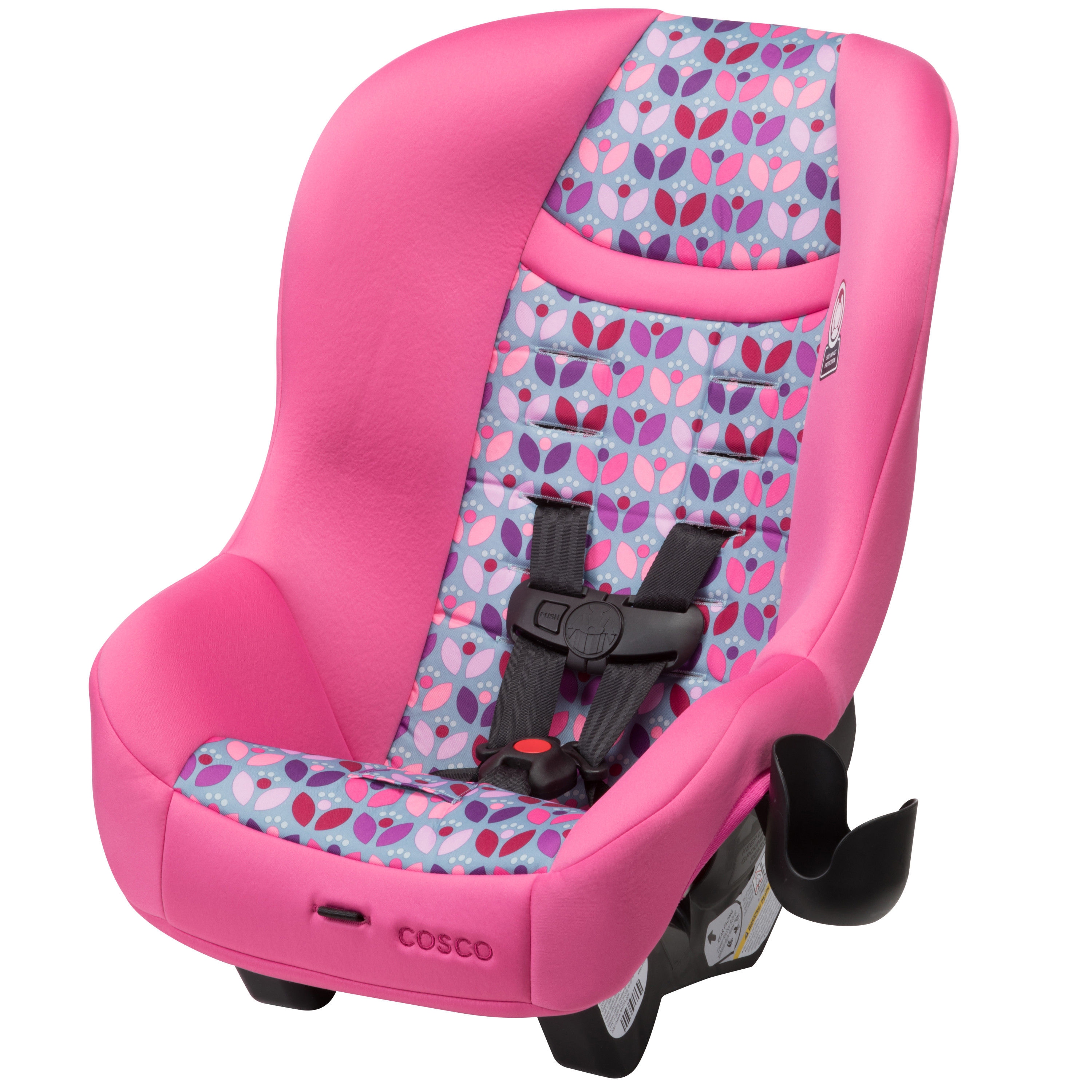 Cosco Scenera Convertible Car Seat, Floral Pink - image 1 of 12